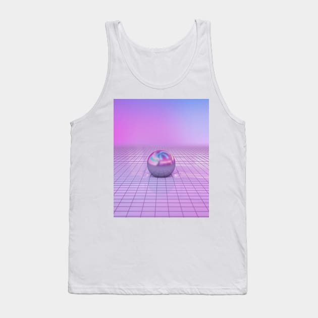 A E S T H E T I C VAPORWAVE - ORB Tank Top by XOXOX